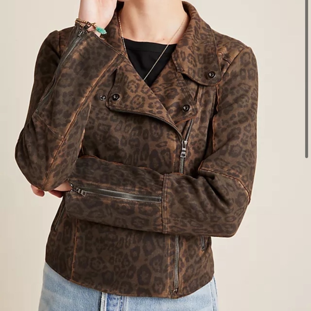 Marrakech Hanna Jacket in Leopard NWT Size XS - Picture 2 of 14